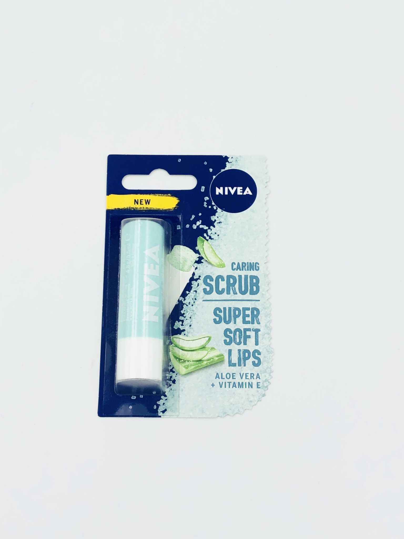 NIVEA Caring Scrub Lip Balm Aloe Vera + Vitamin E McGrane's Pharmacy